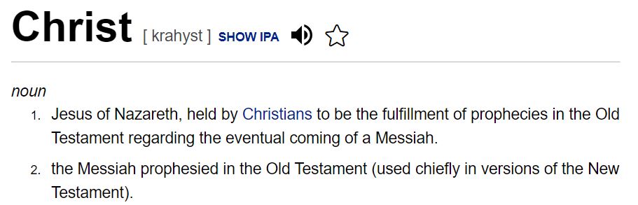 Christ definition 06 dictionary dot com.JPG