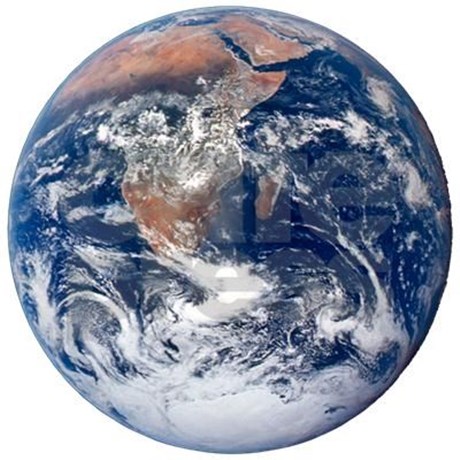 earth_from_space_nasa_photo_square_sticker_3quo.jpg