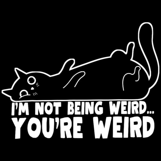 funny-cat-meme-im-not-being-weird-youre-weird-mens-t-shirt.jpg